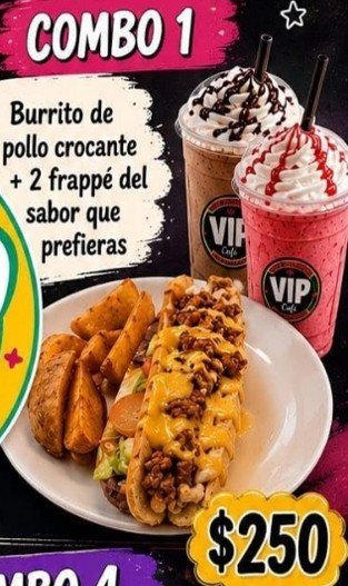 Menú impreso